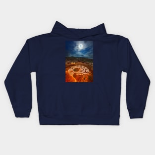 Ancient mosaic at Cape Tainaron Kids Hoodie